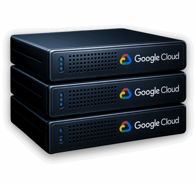 servidor google dedicados